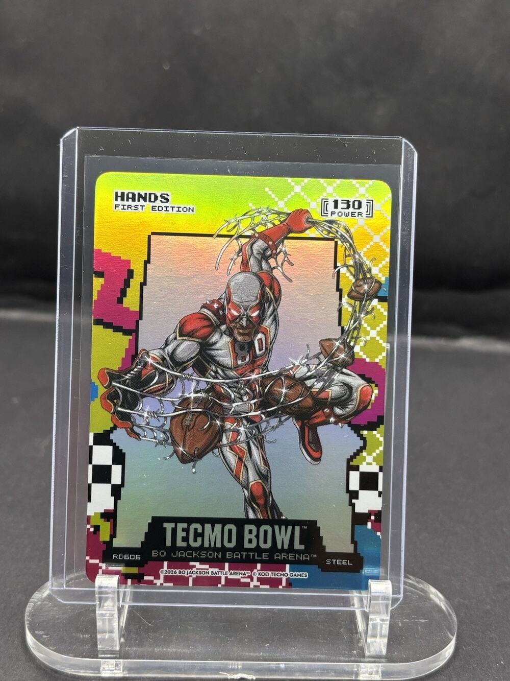 Bo Jackson Battle Arena Tecmo Bowl HANDS Jerry Rice 80s Rad RD606 130pw